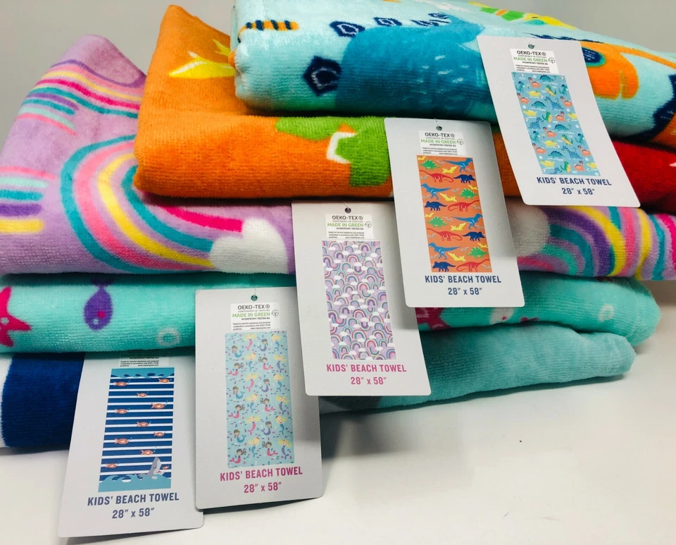 Tommy Bahama Children's Beach Pool Towels Kids New 28"x58" - Image 1 of 1