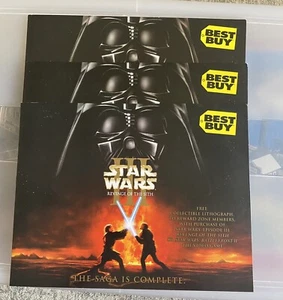 Star Wars Revenge of the Sith Episode III Best Buy Limited Lithograph 2005 - Picture 1 of 7