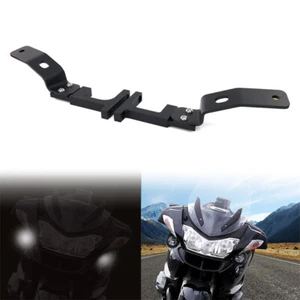 Soporte de punto de luz auxiliar lateral negro adecuado para BMW R1200RT 2014-2018 - Imagen 1 de 21