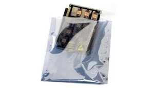 3M Static Shielding Bags 1900, Metal-In, 7 in x 15 in, 100 Bags/Case - Picture 1 of 4