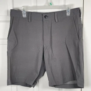 The North Face Hybrid Shorts Men’s 34 Standard Fit Flash Dry Gray Plaid - Picture 1 of 9