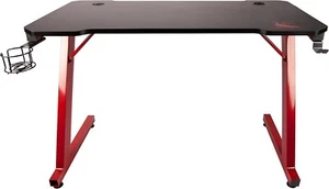 KONIX Gamingtisch SKADI Stahl Gaming-Tisch, Groß, Schwarz/Rot - Bild 1 von 9