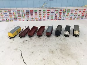 H0 Marklin Modern Era 8 freight Cars - Picture 1 of 12