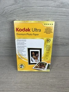 Kodak Ultra Premium Photo Paper 60 Sheets 10x15cm 4x6" High Gloss NEW Sealed pro - Afbeelding 1 van 2