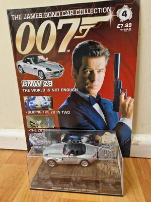1/43 James Bond 007 Auto Collezione - BMW Z8 il Mondo È Non Enough + Mag #4 - Immagine 1 di 3