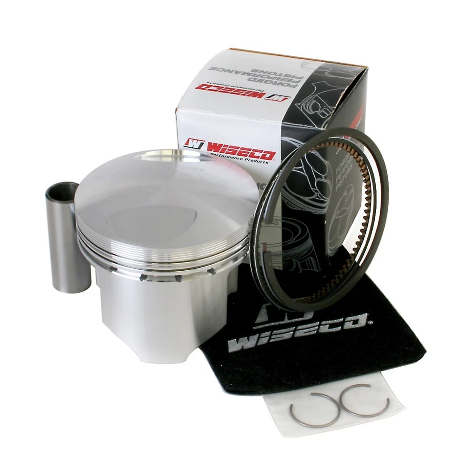 Yamaha XT500 TT500 (1976 - 1981) Wiseco Piston Kit Standard Bore 87.00mm 10:1 - Image 1 of 1