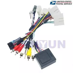 For Nissan Car 16Pin Android Audio Wiring Cable Harness Adapter Canbus Plug&Play - Picture 1 of 5
