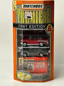 Matchbox Premiere First Editions 1957 Chevy Convertibles - Picture 1 of 10