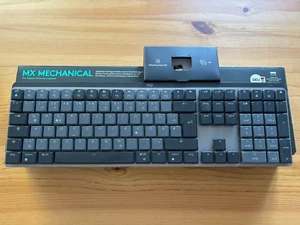 LOGITECH MX Mechanical, QWERTZ DE, MAC/WIN Layout Logi Bolt - Bild 1 von 1