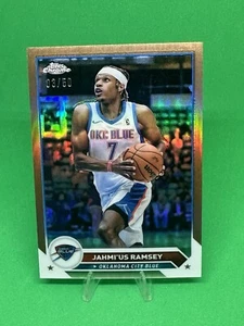 Jahm'ius Ramsey 2024 Topps Chrome G League #57 RC Gold /50 Oklahoma City Thunder - Picture 1 of 2