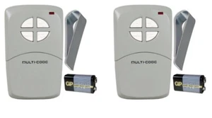 MultiCode 4140 4-Button Visor Gate Garage Remote MCS414001 Transmitter lot 2   - Picture 1 of 1