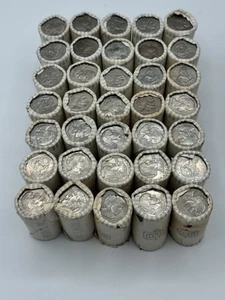 1979 Susan B Anthony (P) Stempelglanz BU Dollar Rollen - 25 Münzen - Bild 1 von 7