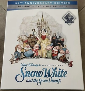 Snow White and the Seven Dwarfs (85th Anniversary Edition) [Blu-ray + DVD + ... - Picture 1 of 4