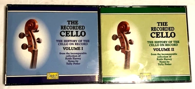 The Recorded Cello Vol 1 & 2 The History Of The Cello On Record  6x Cd Box set Foto 1 de 4