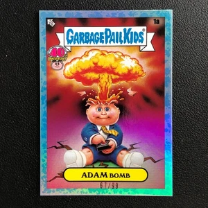 2025 Topps Worst of Garbage Pail Kids 40th GPK #1a Adam Bomb Blue /99 - Picture 1 of 2