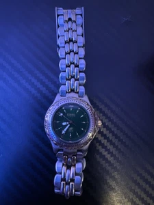 Orologio Fossil Blue AM-3216 Quadrante Verde Stile Subacqueo 50M Acciaio Inox Funzionante - Foto 1 di 7