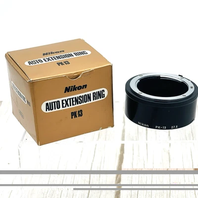 N MINT in box Nikon PK-13 27.5mm Auto Extension Ring Film Camera Close-Up JAPAN - Image 1 of 4