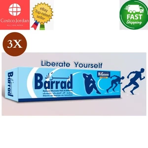 3er Pack X Higeen Barrad Cold Muskel Zerrung Creme für Muskeln 120 ml⭐SCHNELLER VERSAND⭐ - Bild 1 von 6