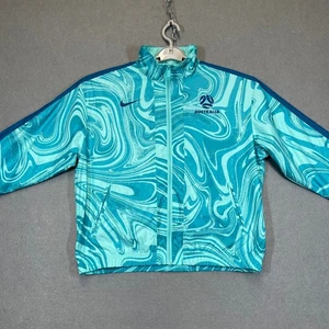 Australien Fußball Matildas Damen Trainingsjacke klein türkis Wirbeldruck Nike Reißverschluss - Bild 1 von 14