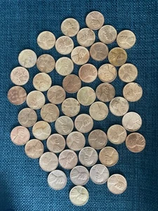 51 Lincoln Cents 1910 bis 1943 - kein Trödel - was Sie sehen ist enthalten plus ein STEELIE - Bild 1 von 6