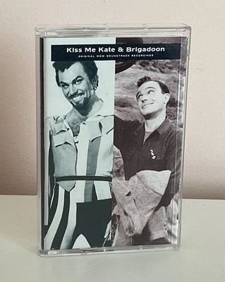 KISS ME KATE & BRIGADOON - CASSETTE TAPE - ORIGINAL MGM SOUNDTRACK RECORDINGS - Image 1 of 4