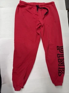 Victoria's Secret Pink - Capri Jogger Sweathose in rot - Gr. LRG - siehe Fotos - Bild 1 von 4