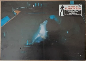 Halloween ORIGINAL Spanish 1979 LOBBY CARD John Carpenter Michael Myers +rare+ b - Imagen 1 de 2
