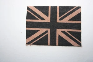 INSIGNIA BRITÁNICA DE LA UNIÓN JACK BANDERA DESIERTO DEL GOLFO GUERRA IMPRESA - Imagen 1 de 1
