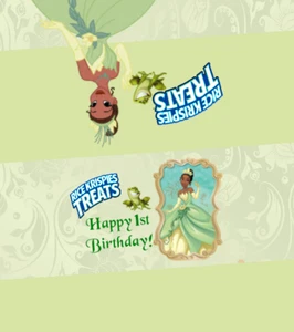 12 Rice Krispie Treats Wrapper Princesses Choice Characters Etc Match - Picture 1 of 22