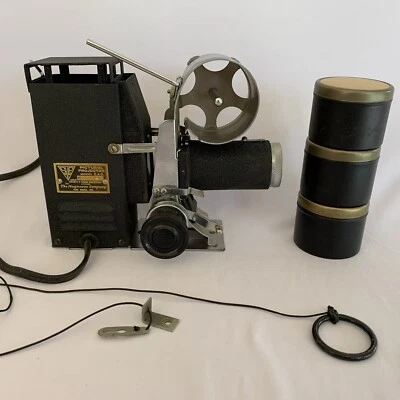 Proyector de película Picturol 54 SVE de colección modelo E.A.Q + 2 tiras de película desconocidas raro Foto 1 de 4