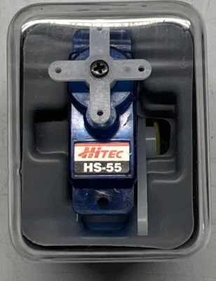 Servo de plumas Hitec HS-55 (#31055S) para microaviones, planeadores y electricidad pequeña Foto 1 de 4