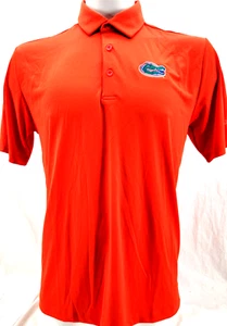 NEW Florida Gators Orange Columbia SS Button Collared Polo Golf Shirt Men's L - Picture 1 of 9