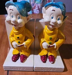 RARE VTG Modeware Dopey Bookend La Mode Studios copr 1938 W.D. Enterprises. 1508 - Picture 1 of 24