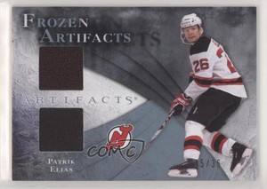 2010-11 Upper Deck Artifacts Frozen Jersey Blue /35 Patrik Elias #FA-EL