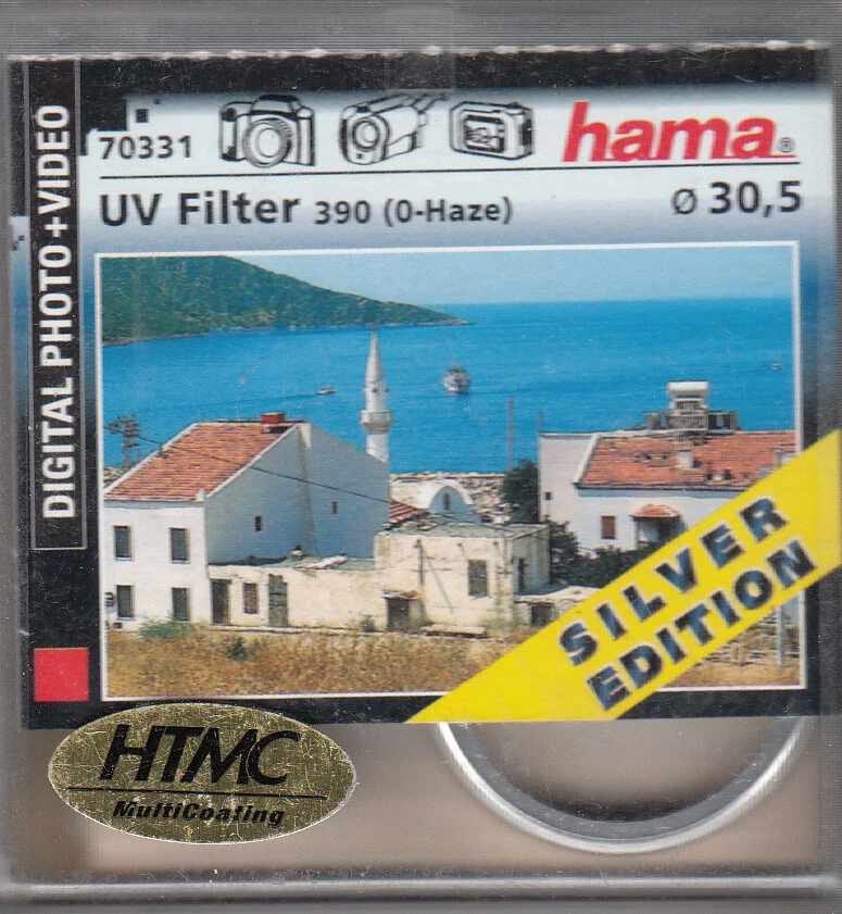Hama 70331 Uv-390-sperrfilter O-haze Silver-edition (30 5 Mm)