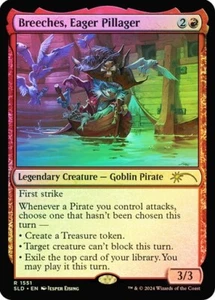 Reithose, Eager Pillager (Secret Lair) MTG Magic The Gathering Foil - Bild 1 von 1