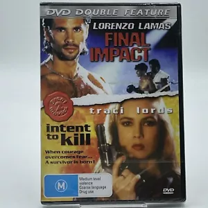 Final Impact And Intent To Kill DVD PAL Region 4 Brand New And Sealed - Picture 1 of 6