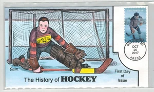 2017 COLLINS HANDPAINTED 5253 HISTORY OF HOCKEY EARLY HOCKEY PLAYERS GOALIE - Picture 1 of 1