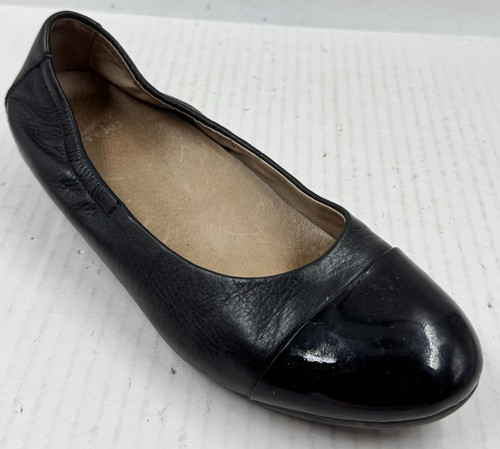 BRANDBLACK Mocassini donna Dansko Lisanne fresati 9 5 10 neri in pelle punta a cappuccio scarpe slip on