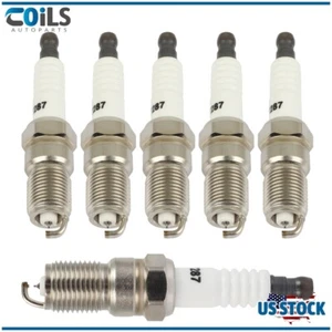 6x Iridium & Platinum Spark Plugs For Buick Century Cadillac Chevrolet Ford - Picture 1 of 6