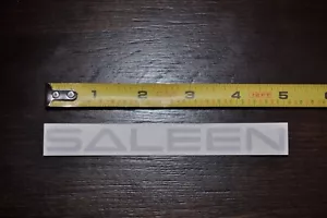silver Saleen OEM decal 5'' - Picture 1 of 1