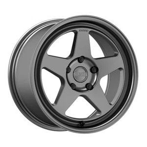 KANSEI KNP Rim 18X9.5 5X114.3 Offset 22 Gloss Gunmetal (Quantity of 1) - Picture 1 of 2