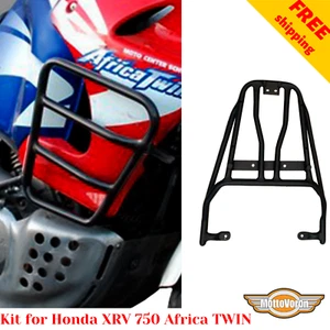 For Honda XRV 750 Africa Twin Rear rack Engine guard XRV 750 RD07 Crash bars Kit - Picture 1 of 10