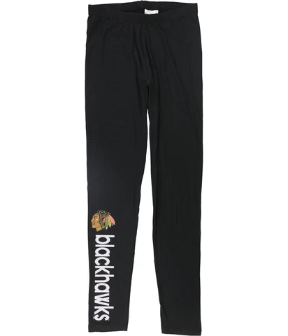 G-III Womens Chicago Blackhawks Casual Leggings, Black, Medium Cover
