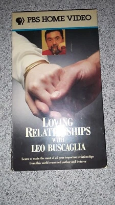 Leo Buscaglia LOVING RELATIONSHIPS VHS Self Help 1984 PBS HOME VIDEO Not On DVD - Image 1 of 4