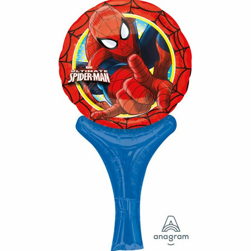 Palloncino Spiderman cm 15x30 Feste Party Compleanno Bambino Uomo Ragno - Immagine 1 di 1