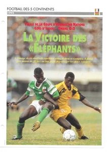 Fiche Atlas – Football des 5 continents - La victoire des éléphants - Imagen 1 de 1