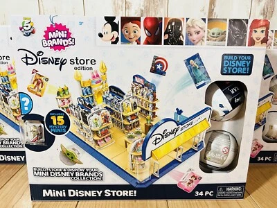 Zuru 5 Surprise Mini Бренды! Disney Store Edition Mini Store + 2 капсулы 34 шт - Изображение 1 из 4
