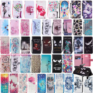 For Samsung Galaxy A3 A5 2017/A3 A5 2016 Flip Wallet PU Leather Card Case Cover