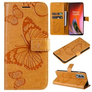 For OnePlus Nord 2 N200 N10 N100 Wallet Card Slot Flip Leather Phone Case Cover - Picture 1 of 46